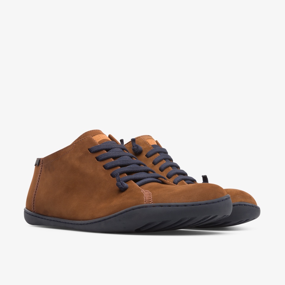 Camper Peu Dark Orange - Camper Mens Ankle Boots ||7936-JTYND||